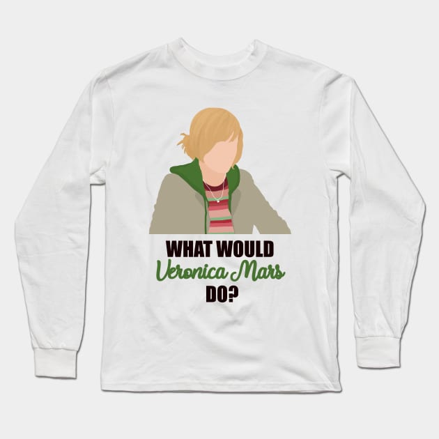 what would veronica mars do Long Sleeve T-Shirt by aluap1006